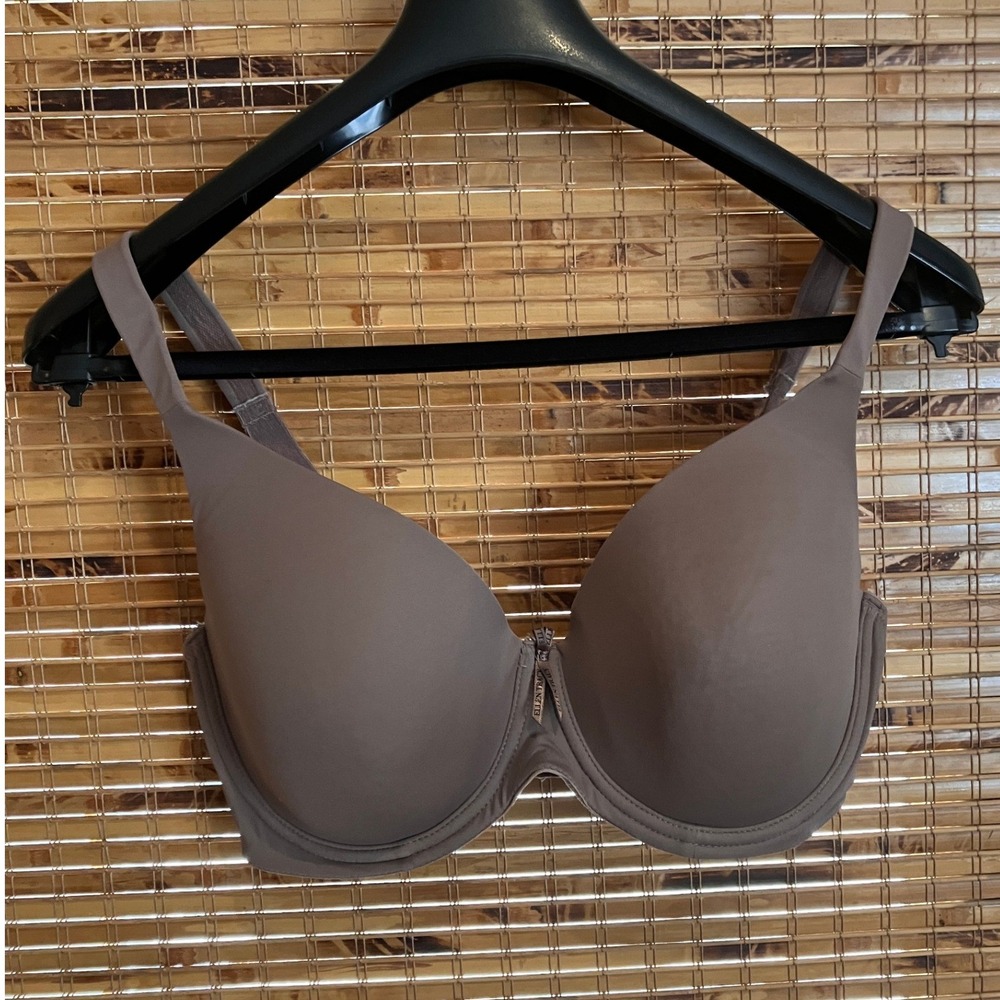 Ellen Tracy Taupe Brown‎ Full Coverage Underwire Bra 38DD Style 59386X